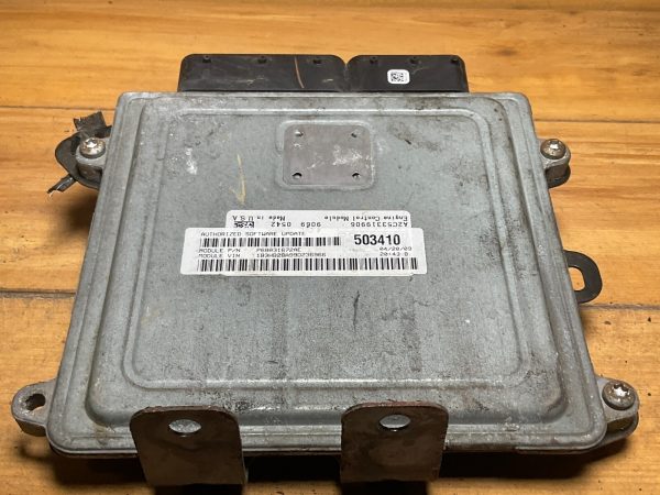 2009 Dodge Caliber 2.0L Engine Computer Module ECM ECU OEM  68031672AE - Image 6