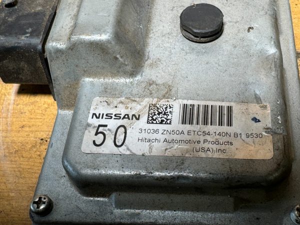 2009 Nissan Altima 2.5L Transmission Computer TCM 31036 ZN50A  ETC54-140N - Image 3