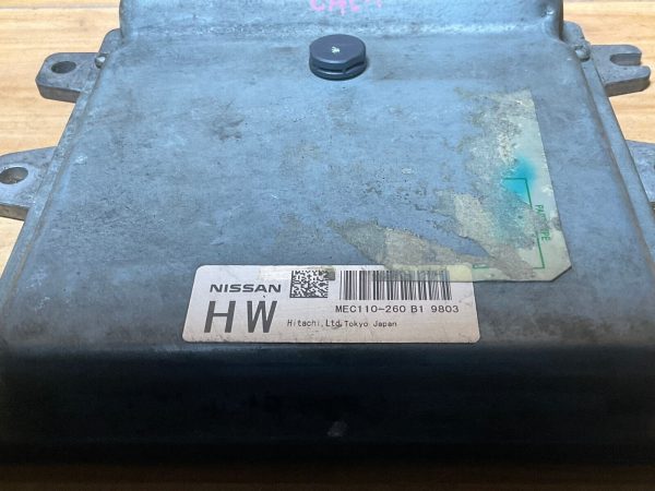 2009 Nissan Altima MEC110-260 B1 2.5L ECM Engine Computer Module - Image 3