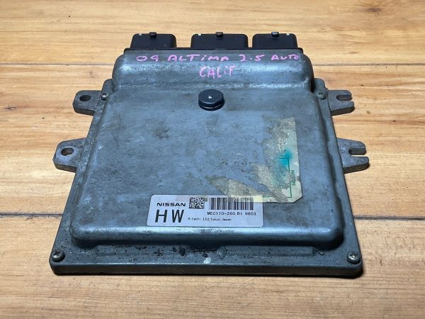 2009 Nissan Altima MEC110-260 B1 2.5L ECM Engine Computer Module