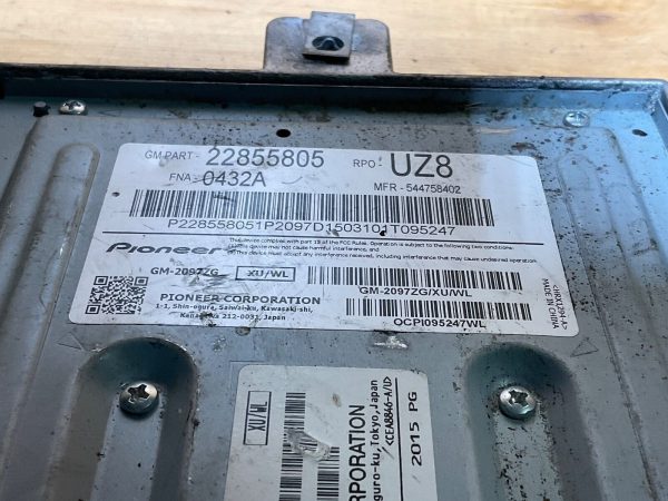 2010-2017 Chevrolet Equinox Terrain Bose Amplifier 22855805 - Image 4