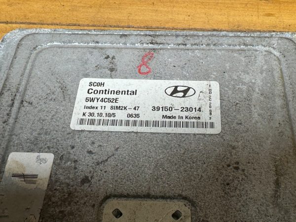 2010 Hyundai Elantra Engine Computer Control Module 39150-23014 Oem - Image 5