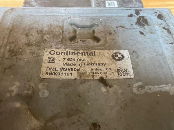 2011-13 BMW 323I 328I  Engine Computer Module  ECU ECM  7 624 052 - Image 4