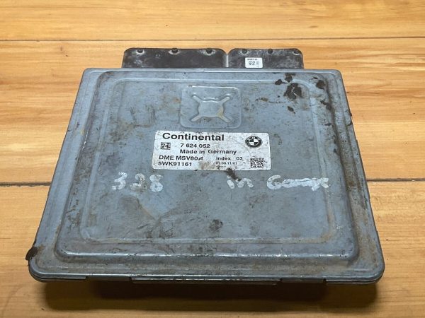 2011-13 BMW 323I 328I  Engine Computer Module  ECU ECM  7 624 052 - Image 5