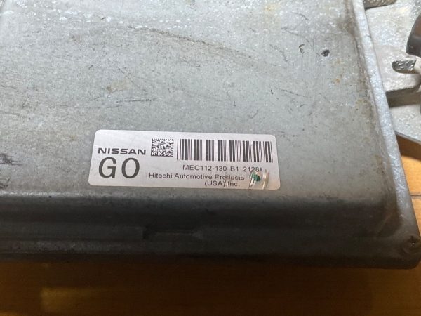 2011-13 Nissan Altima 2.5L ECM ECU P/N MEC112-130 B1 - P/N ETC52-22ON A1 2129 - Image 3