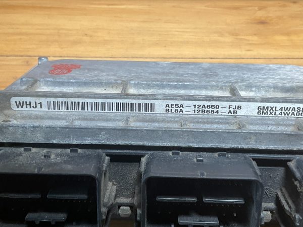 2011-2012 Ford Fusion 2.5L Engine Computer Module  ECU ECM AE5A-12A650-FJB - Image 3