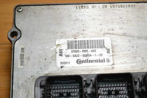 2011-2012 Honda Crosstour AWD ECU ECM Engine Computer P/N: 37820-RBR-A22 OEM - Image 3
