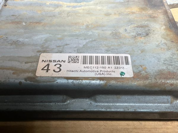 2011-2013 Nissan Altima Engine Control Module ECM ECU OEM MEC112-150 A1 - Image 3