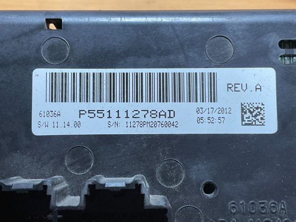 2011-2017 Jeep Compass Patriot Climate Control Temperature Unit 55111278AD - Image 5