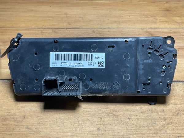2011-2017 Jeep Compass Patriot Climate Control Temperature Unite 55111278AE - Image 8