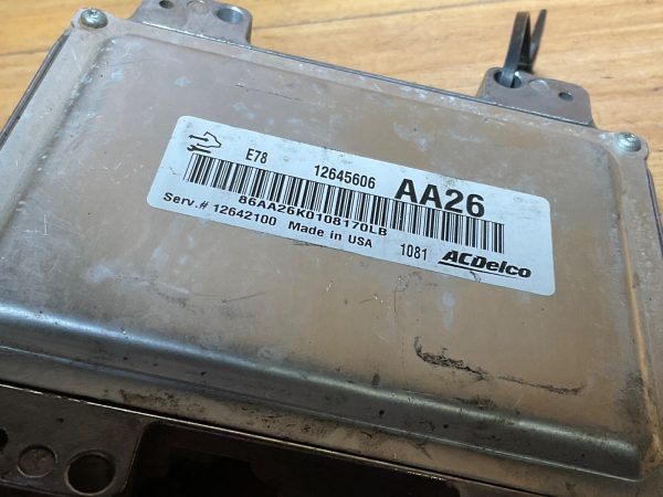 2011 Chevrolet Cruze 1.4L Engine Computer Module ECM ECU 12645606 - Image 5