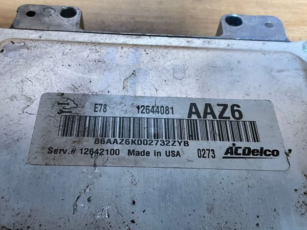2011 Chevy Cruze 12642100 AAZ6 Computer Brain Engine Control ECU ECM EBX Module - Image 4