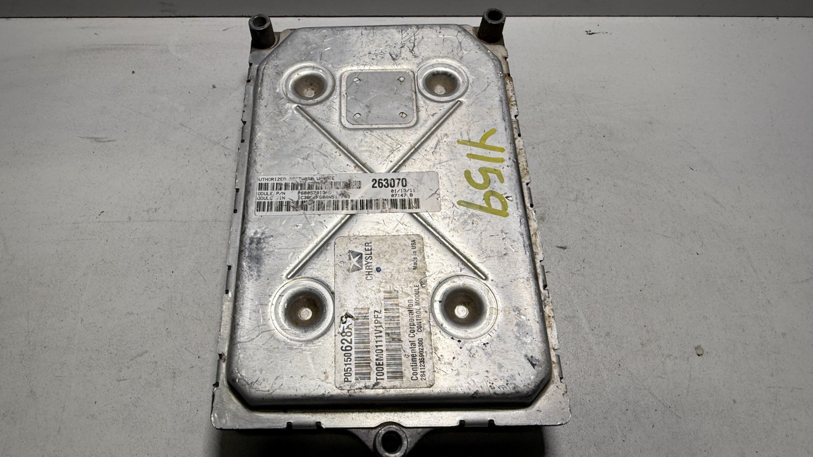 2011 Chrysler Sebring 3.6L Engine Computer ECM ECU 68057013AD OEM - Image 5