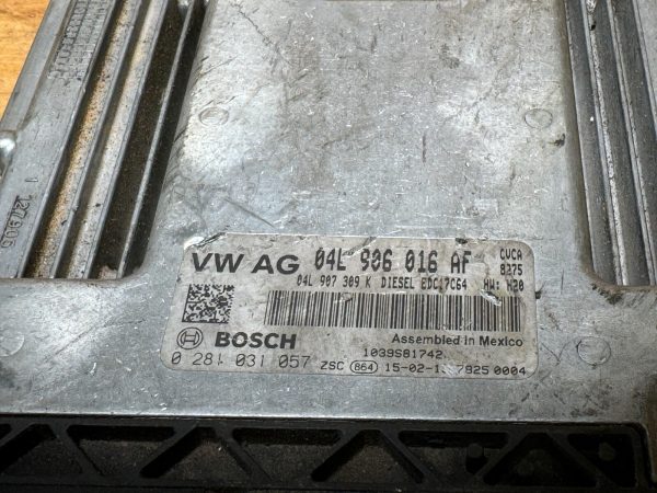 2012-2015 VW PASSAT 2.0L ENGINE COMPUTER CONTROL MODULE ECU ECM OEM 04L906016AF - Image 3