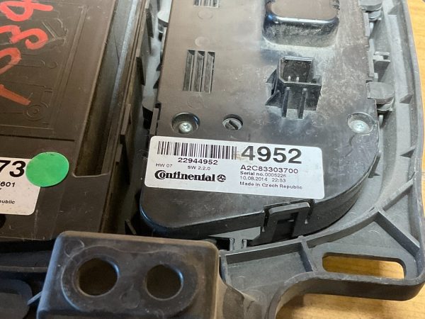 2012-2017 Buick Verano Radio Climate Control Temperature Unit OEM 22945173 - Image 3