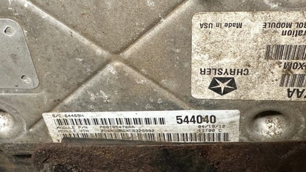 2012 Chrysler Town & Country Caravan 3.6L ECU Engine Control Module 68185470AA - Image 6