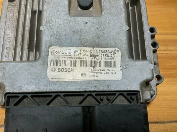 2012 Ford Edge Turbo Engine Computer P/N: CT4A-12A650-AVE VYJ4 OEM - Image 3