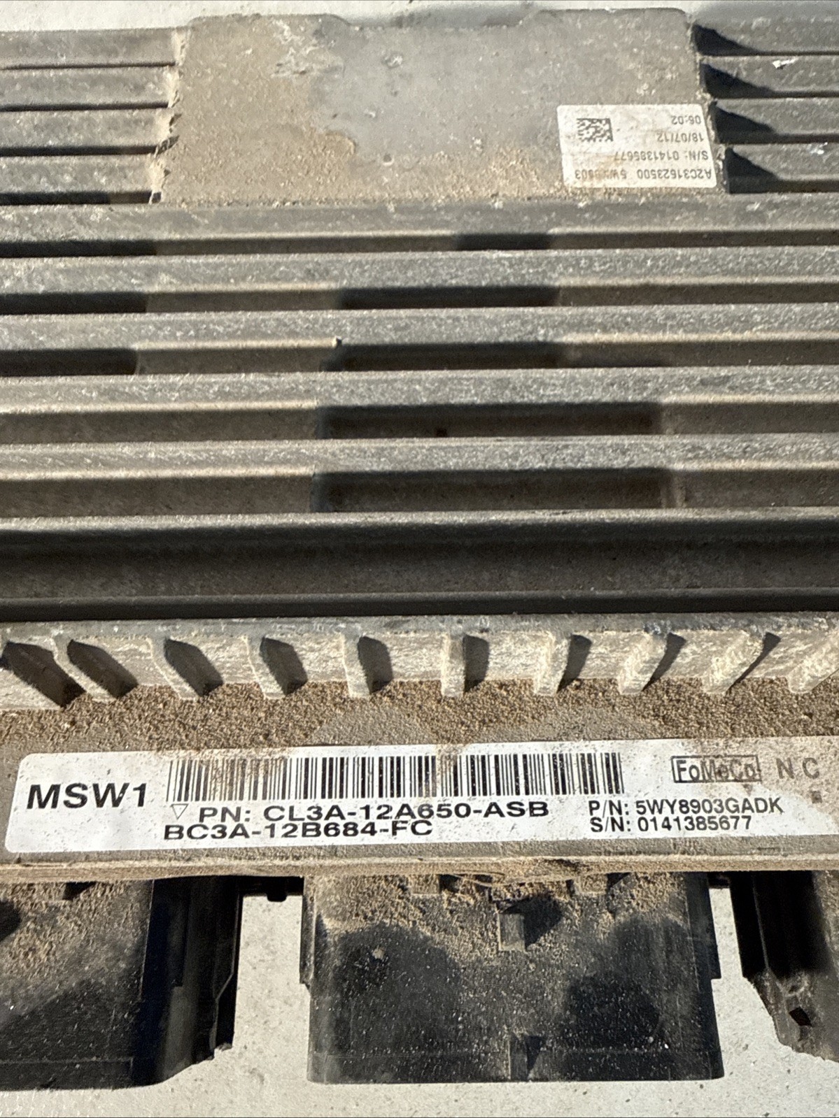 2012 Ford F250 F350 6.7L Engine Control Module ECM ECU CC3A-12A650-ASB OEM - Image 3