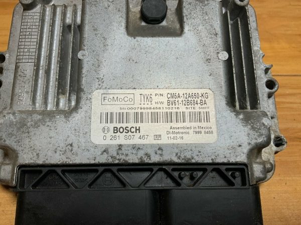 2012 Ford Focus Engine Computer P/N: CM5A-12A650-KG TYK6 2.0L PCM OEM - Image 3