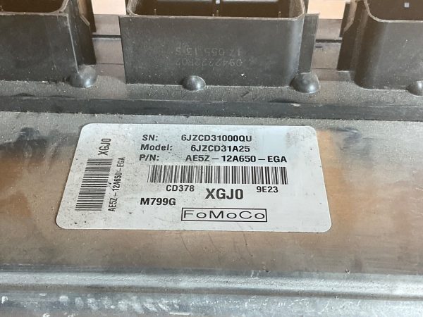 2012 Lincoln MKZ 3.5L Engine Computer Module ECM ECU AE5A-12A650-EGA - Image 3