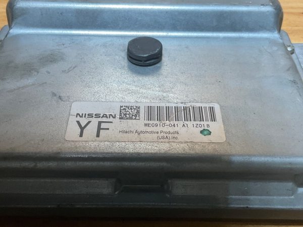 2012 Nissan Versa 1.6L A/T Engine Computer Module  ECU ECM MEC910-041 A1 - Image 3