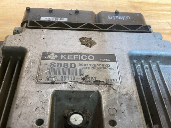 2013 13 HYUNDAI VELOSTER ENGINE COMPUTER MODULE ECU ECM 39110-2BBB7 OEM - Image 3