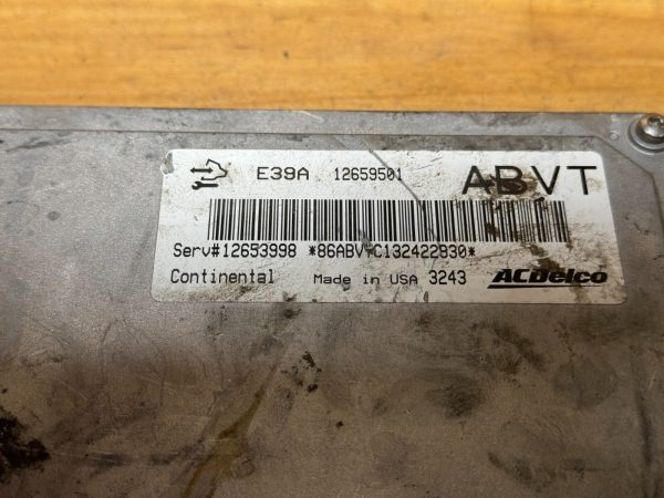 2013-16 Chevrolet Malibu 2.5L ECM Engine Computer Module ECU 12659501 12653998 - Image 4