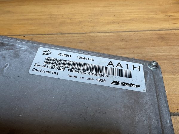 2013-17 Cadillac CTS Engine Computer Module ECM ECU 12644446 - Image 4