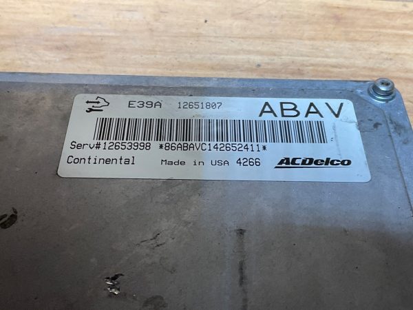 2013 2014 15 16 Chevrolet Equinox 2.4 Engine Control Module ECU ECM OEM 12651807 - Image 5