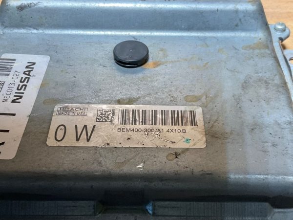 2013-2015 Nissan Altima Engine Computer Module ECM ECU BEM400-300 A1 - Image 5