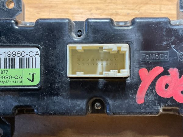 2013-2019 Ford Flex Rear Climate Temperature Controls Unit OEM DA8T-19980-CA - Image 6