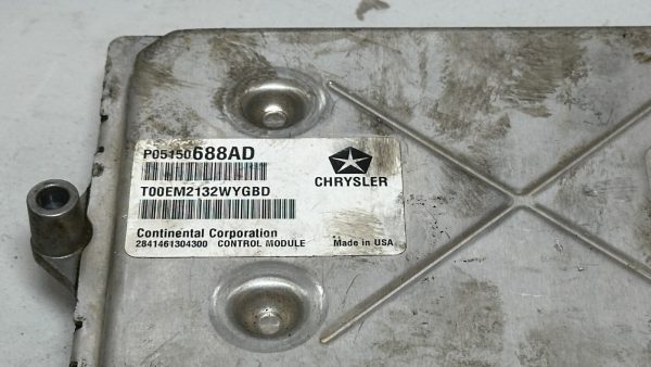 2013 DODGE DART SXT 2.0L OEM Engine Computer Module ECU ECM P05150688AD - Image 6