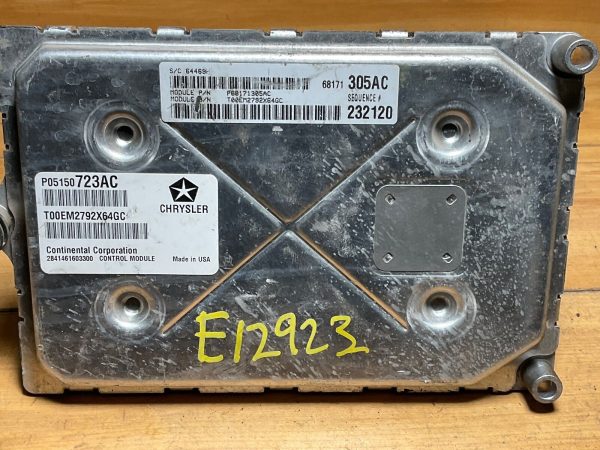 2013 Dodge Charger 3.6L Engine Computer Module ECM ECU 68171305ac - Image 6