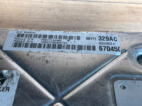 2013 Dodge Charger 3.6L Engine Computer Module ECM ECU 68171329AC - Image 4