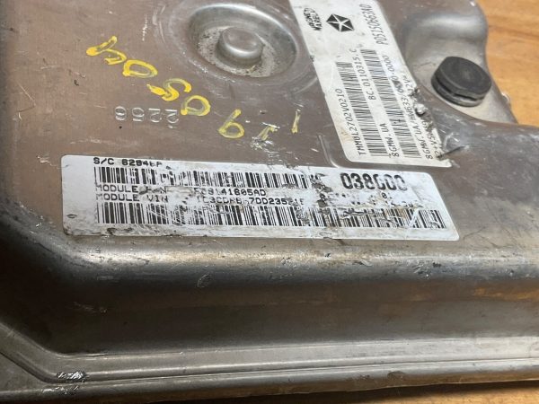 2013 Dodge Dart Engine Control Module ECM ECU  P05150663AD - Image 4