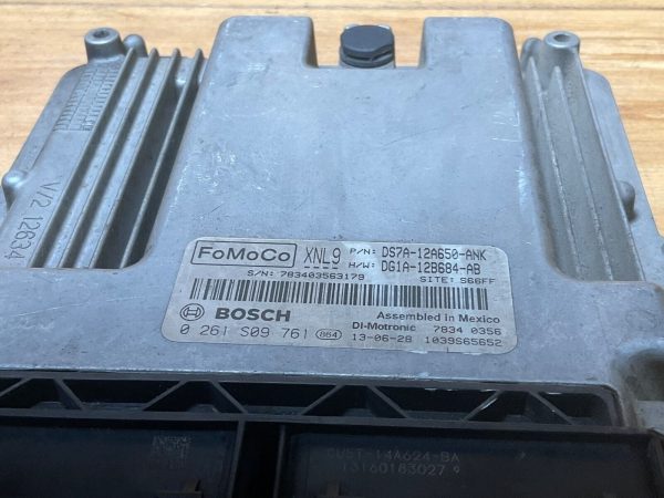 2013 Ford Fusion 1.6L  Engine Computer Module  ECU ECM DS7A-12A650-ANK - Image 3