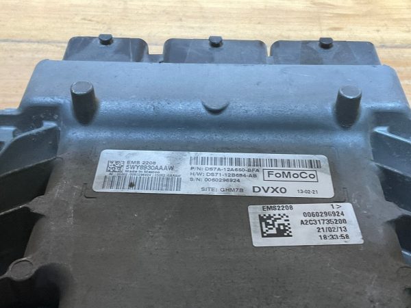 2013 Ford Fusion 2.0L Engine Computer Module ECM ECU PCM DS7A-12A650-BFA - Image 3