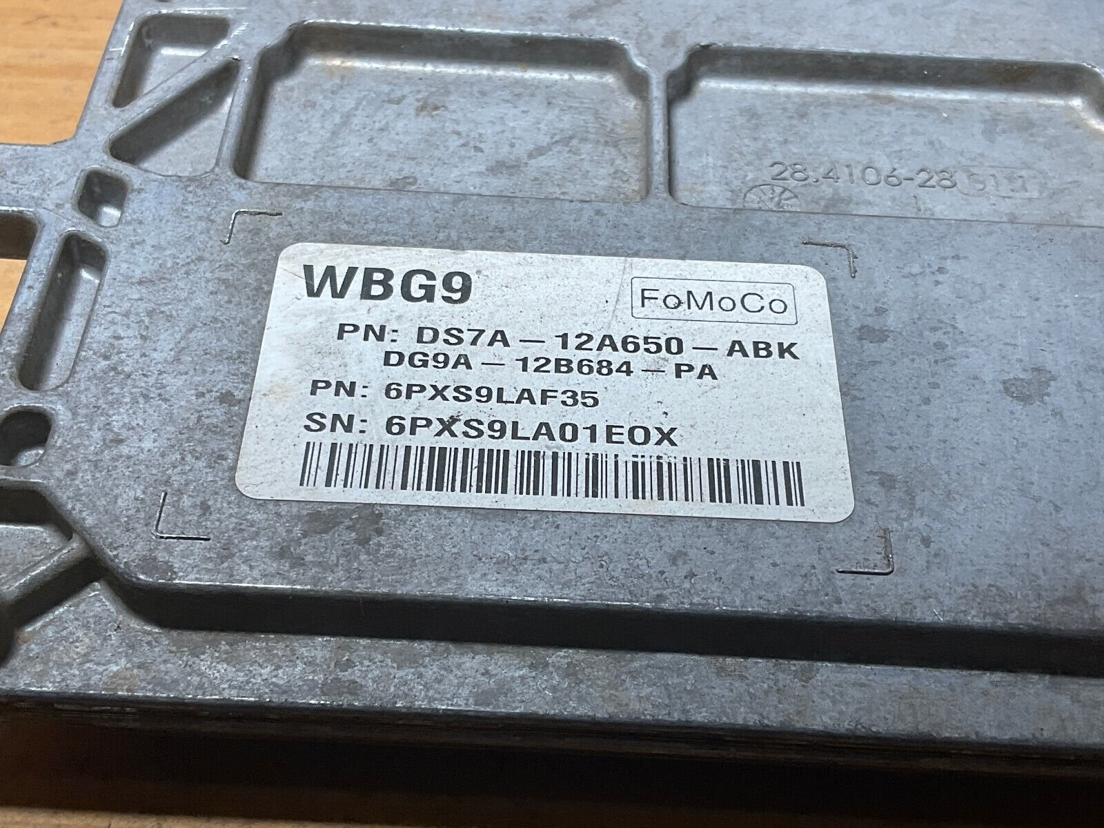 2013 Ford Fusion 2.5L Engine Computer Module ECM ECU PCM DS7A-12A650-ABK - Image 5