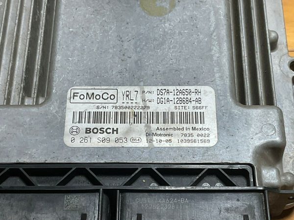 2013 Ford Fusion DS7A-12A650-RH YRL7 2.0L ECM Engine Computer - Image 3
