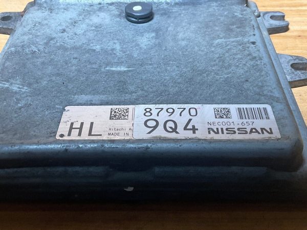 2013 Nissan Rogue NEC001-657 2.5L AT ECM Engine Computer - Image 3