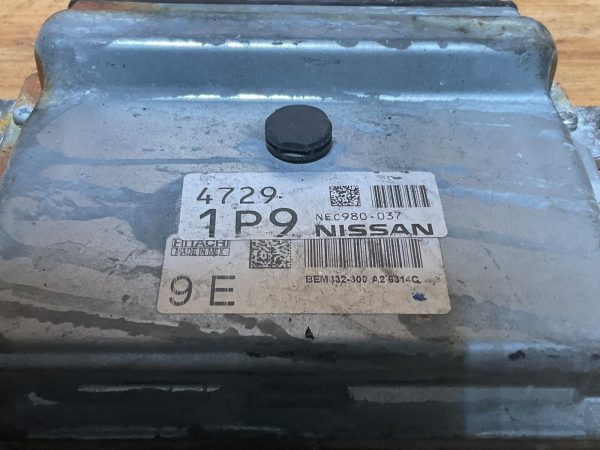 2014-16 Nissan Versa 1.6 Engine Computer Module  ECM ECU OEM NEC980-037 - Image 3