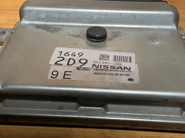 2014-17 Nissan Versa Engine Computer Module ECM ECU NEC980-086 - Image 6