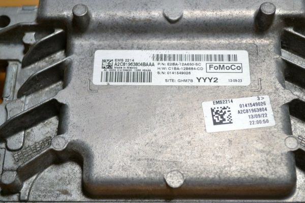 2014 2015 FORD FIESTA ECM ENGINE CONTROL COMPUTER MODULE OEM E2BA-12A650-SC - Image 3