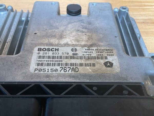 2014-2019 JEEP RAM 3.0L DIESEL ECM ECU ENGINE CONTROL MODULE 0 281 033 570 - Image 3