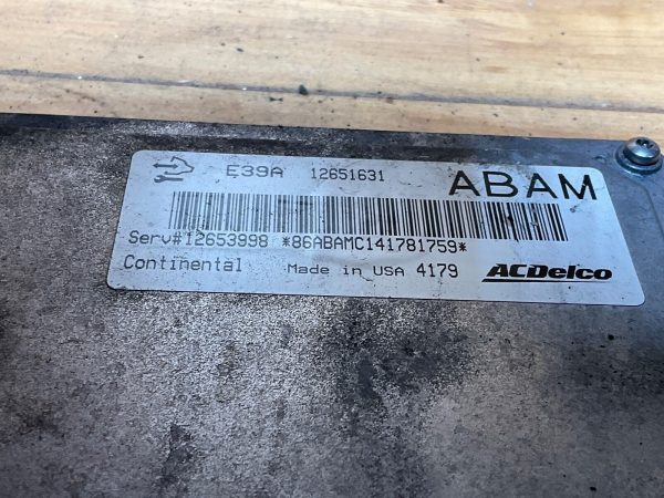 2014 Buick Verano 2.4L Engine Computer Module  ECU ECM  12651631 - Image 5