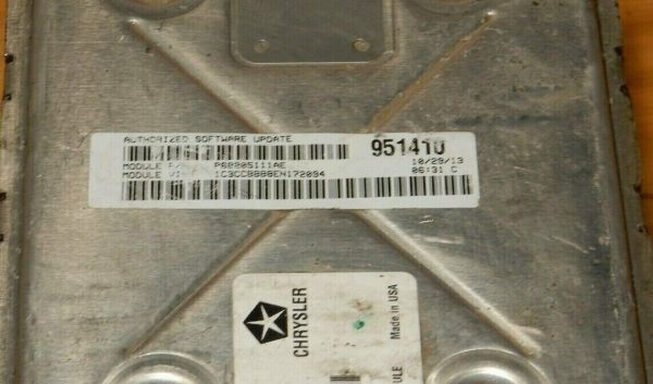 2014 Chrysler 200 68205111AE Computer Brain Engine Control ECU ECM EBX Module - Image 4
