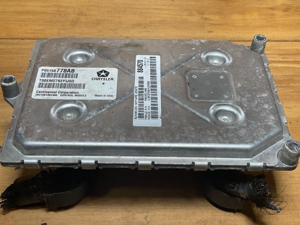 2014 Dodge Caravan Engine Computer  Module ECU ECM 68205118AE - Image 3