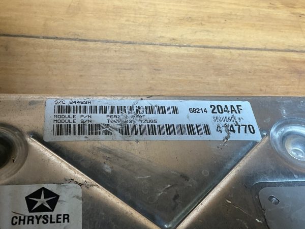 2014 Dodge Charger 3.6L Engine Computer Module ECM ECU 68214204AF - Image 5