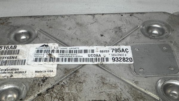 2014 Dodge Ram Truck Engine Computer 68153795AC 5.7L AT PCM - Image 6