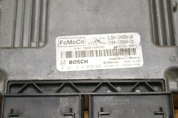 2014 Ford Escape Engine Computer P/N: EJ5A-12A650-UA LUG0 1.6L ECM OEM - Image 3